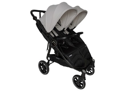 Silla Gemelar Easy Twin 4 Black Stone | Baby Monsters | Mi Pequeño
