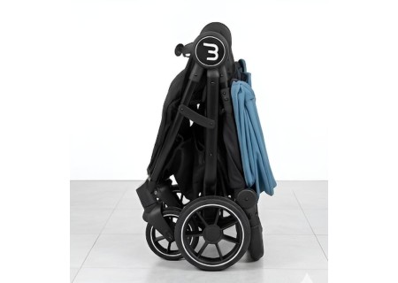 Silla Gemelar Easy Twin 4 Black Combi Azul-Rosa | Baby Monsters | Mi Pequeño