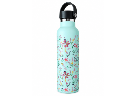 Botella Termo 60 cl María Isasi - Garden Melón | Runbott | Mi Pequeño