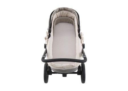 Garnitura Reversible Vichy Verde | Norababy | Mi Pequeño
