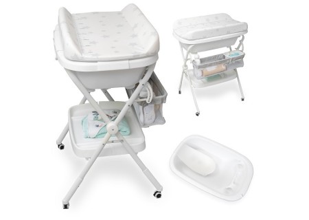 Bañera Cambiador con Patas Estrellas | Interbaby | Mi Pequeño