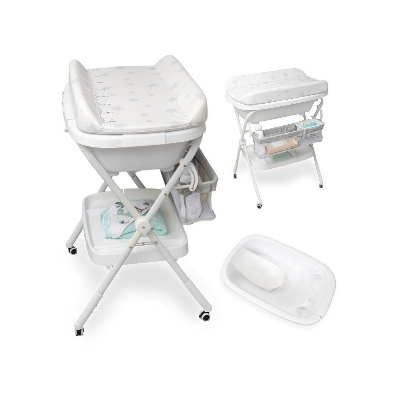 Bañera Cambiador con Patas Estrellas | Interbaby | Mi Pequeño