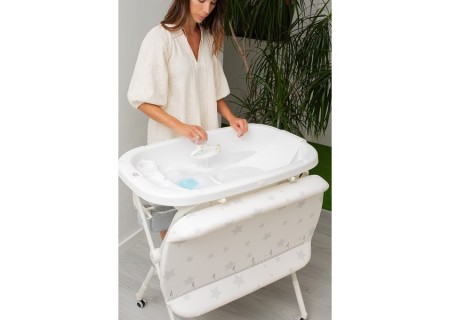 Bañera Cambiador con Patas Estrellas | Interbaby | Mi Pequeño