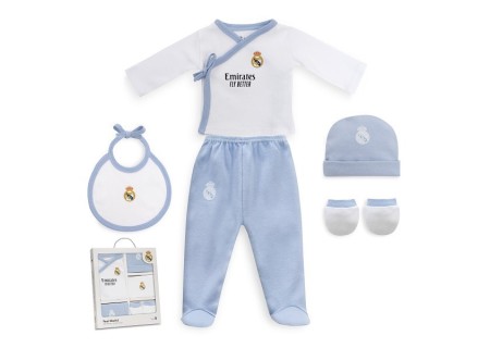 Conjunto Primera Puesta Real Madrid | Interbaby | Mi Pequeño