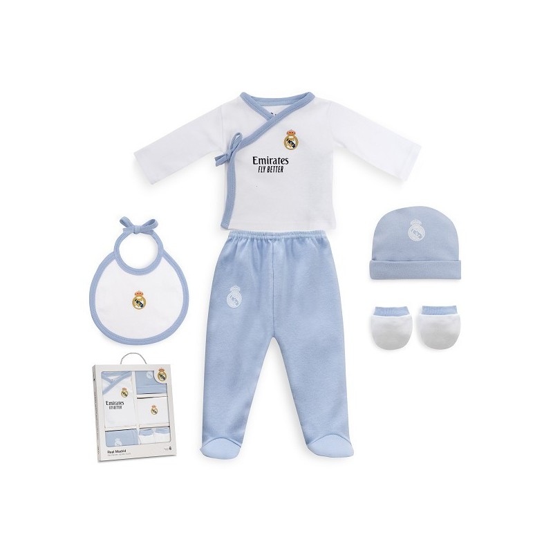 Conjunto Primera Puesta Real Madrid | Interbaby | Mi Pequeño