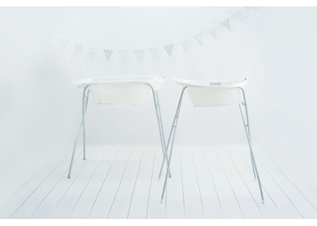 Soporte de Metal Onda Baby Okbaby | Seguridad para el Baño- Mi Pequeño.com
