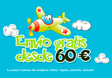 Envíos gratis a partir de 60€